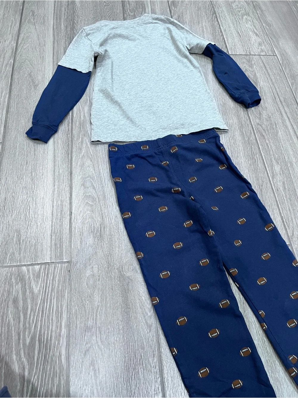 Tailgate All Day Football Set - Grey & Navy